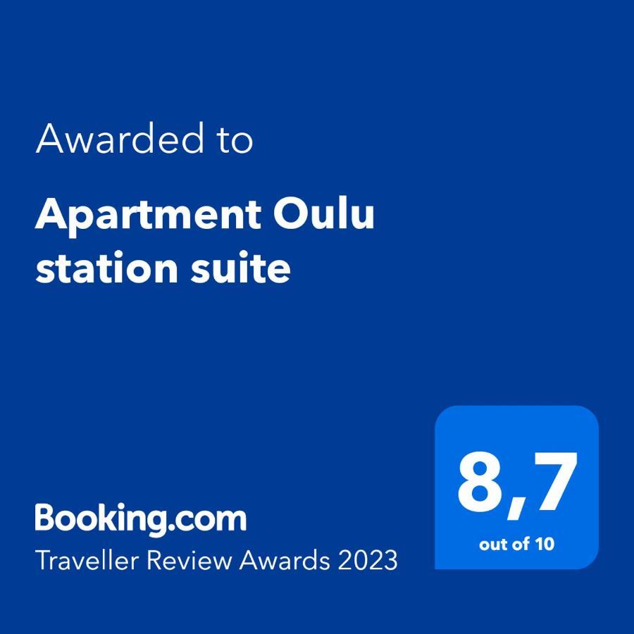 Apartment Oulu Station Suite المظهر الخارجي الصورة